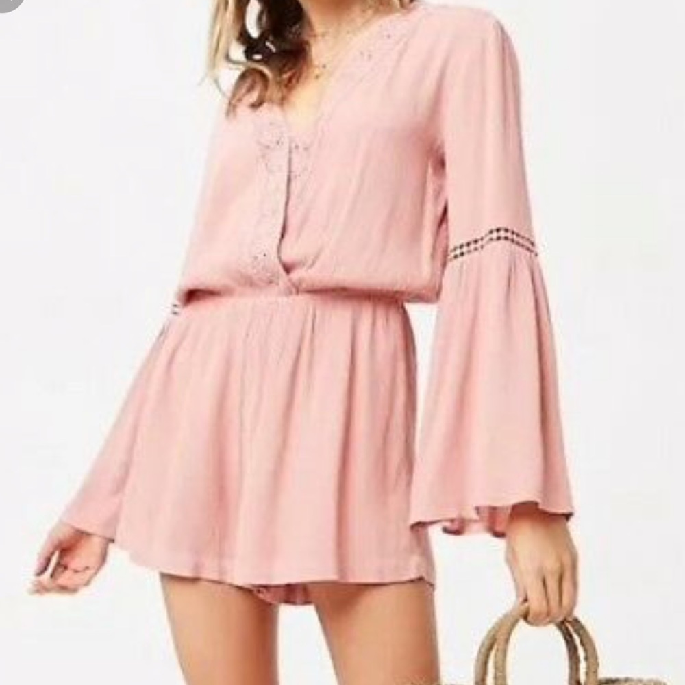 Forever 21 long sleeve romper